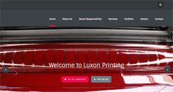 Desktop Screenshot of luxonprintinginc.com